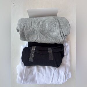 NEW Calvin Klein Black, Gray, and White Ribbed Tank Top, Classic Fit, XL